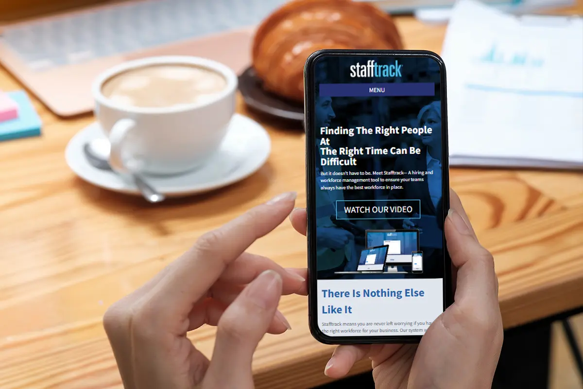 Stafftrack website